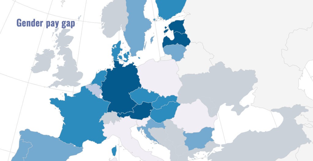 Le gender pay gap en Europe
